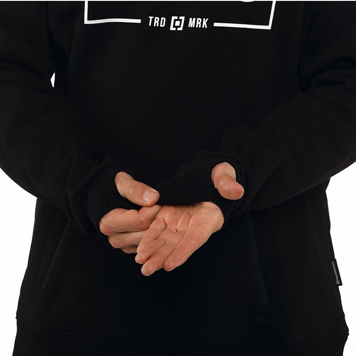 Mikina HORSEFEATHERS SHERMAN SWEATSHIRT BLACK