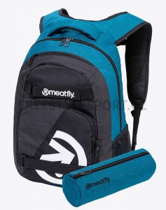 Batoh Meatfly EXILE 24 PETROL HEATHER/CHARCOAL HEATHER