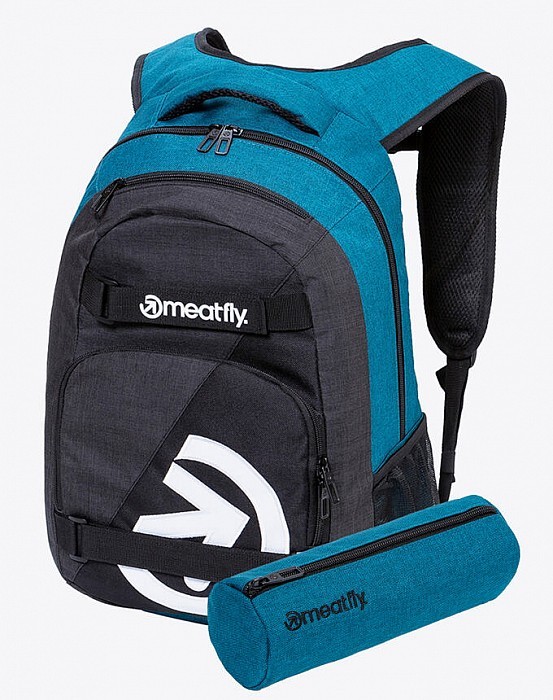 Batoh Meatfly EXILE 24 PETROL HEATHER/CHARCOAL HEATHER