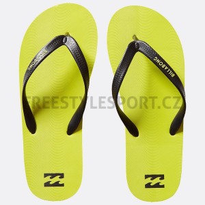 Žabky pánské BILLABONG TIDES LIGHT LIME