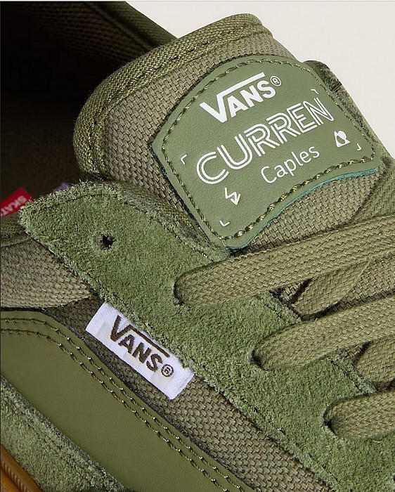 Tenisky VANS SKATE CURREN CAPLES CREPE GREEN/GUM