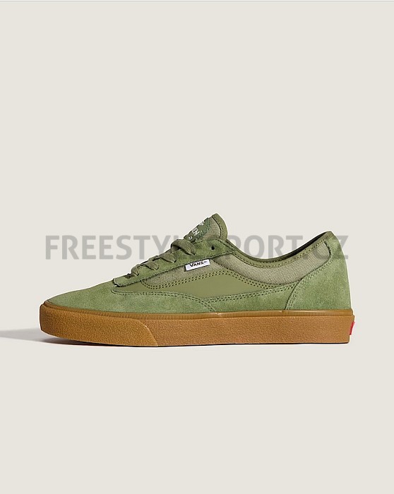 Tenisky VANS SKATE CURREN CAPLES CREPE GREEN/GUM