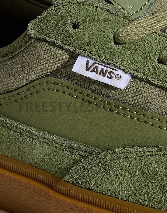 Tenisky VANS SKATE CURREN CAPLES CREPE GREEN/GUM