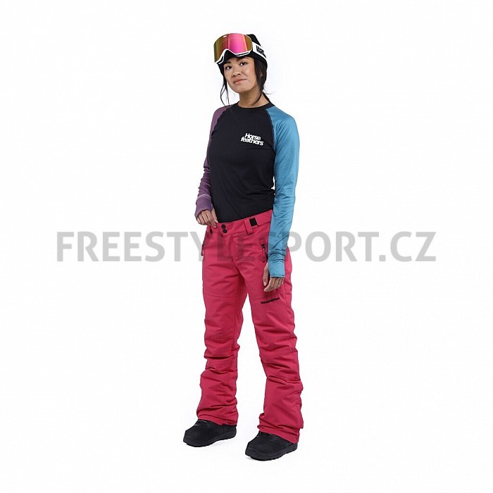 Kalhoty HORSEFEATHERS AVRIL II PANTS RASPBERRY