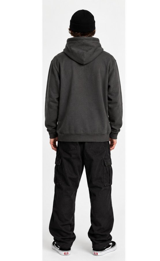 Mikina THRASHER SLASH HOODIE CHARCOAL