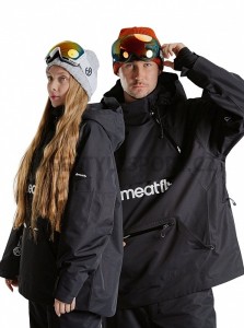 Unisex SNOWBOARD & SKI BUNDA MEATFLY MADDIE 2024/25 BLACK
