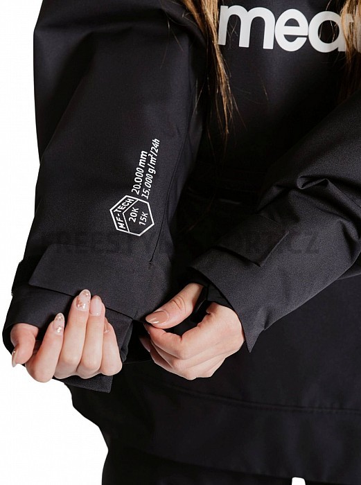 Unisex SNOWBOARD & SKI BUNDA MEATFLY MADDIE 2024/25 BLACK