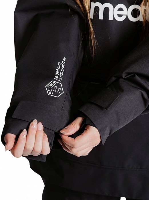 Unisex SNOWBOARD & SKI BUNDA MEATFLY MADDIE 2024/25 BLACK