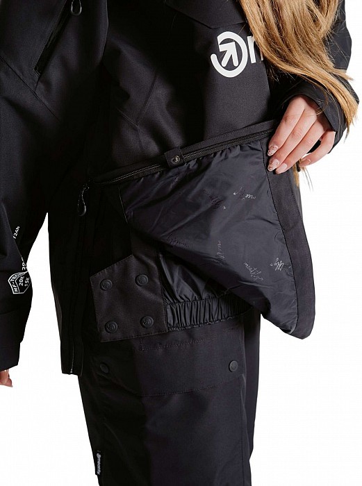 Unisex SNOWBOARD & SKI BUNDA MEATFLY MADDIE 2024/25 BLACK