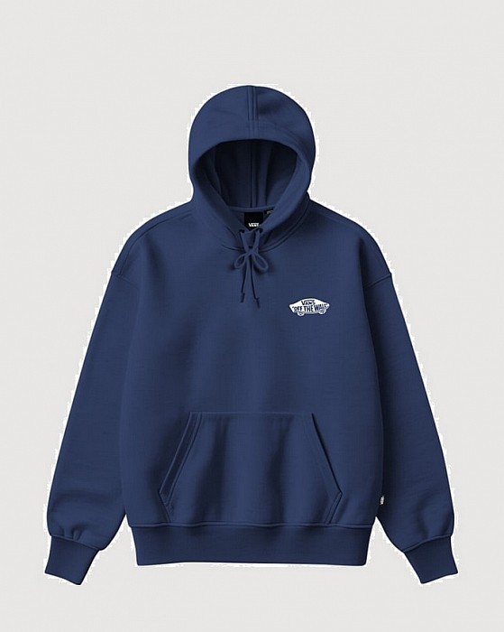 Mikina VANS DOUBLE STANDARD PULLOVER HOODY DEEP INDIGO