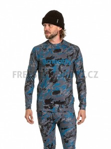 Termo triko MEATFLY AVERY TERMO TOP MOSSY PETROL