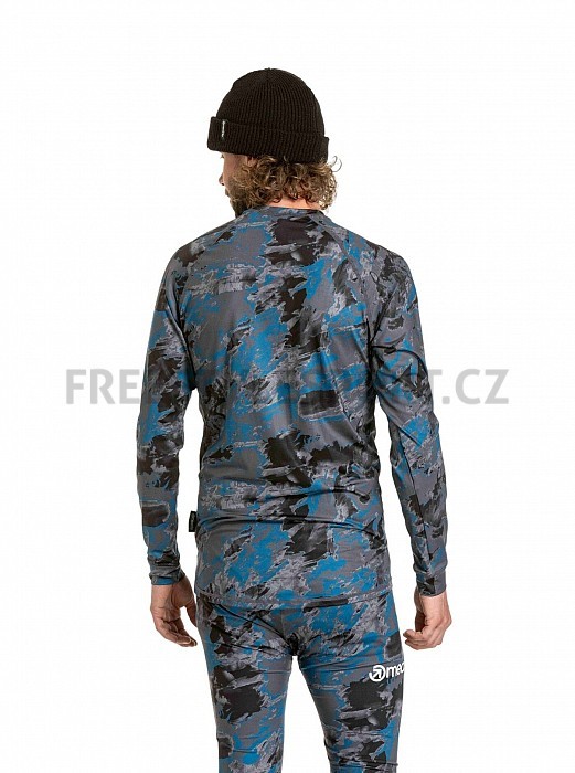 Termo triko MEATFLY AVERY TERMO TOP MOSSY PETROL