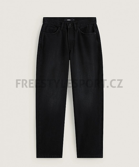 Kalhoty dámské VANS CHECK 5 MID RISE STRAIGHT BLACK RINSE