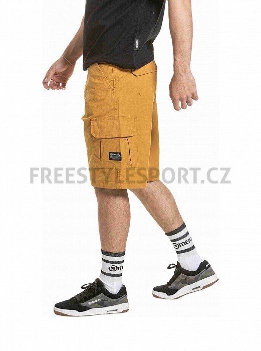 Kraťase pánské MEATFLY SYNDROM SHORTS BEIGE RIPSTOP