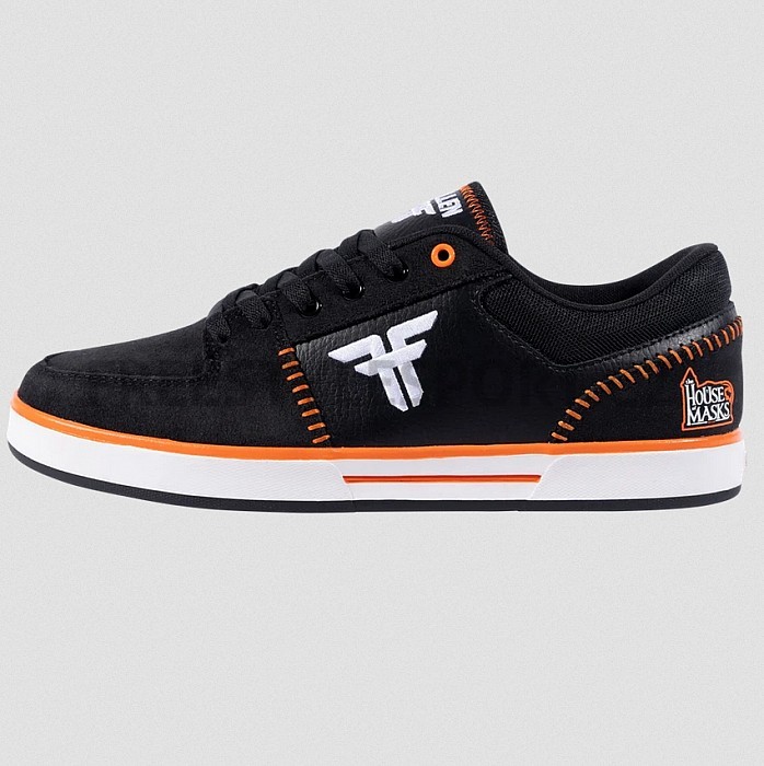 Boty FALLEN PATRIOT HOUSE OF MASKS BLACK ORANGE