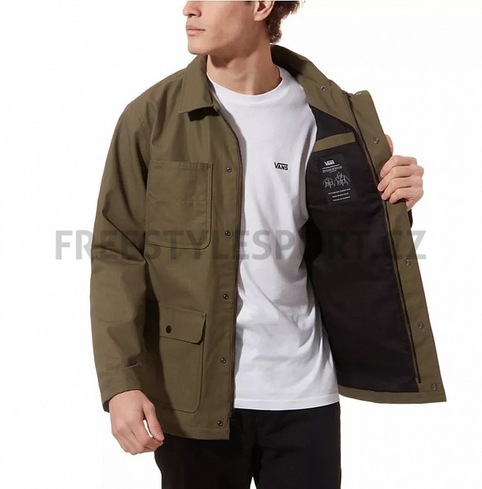 Pánská bunda VANS MN DRILL CHORE COAT 2019/20 GRAPE LEAF