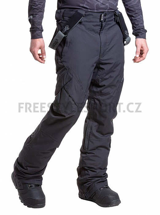 Kalhoty MEATFLY GHOST PANTS BLACK