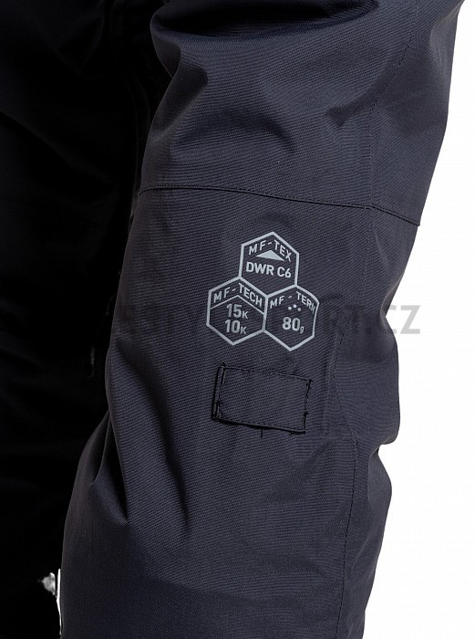 Kalhoty MEATFLY GHOST PANTS BLACK