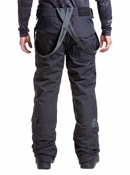 Kalhoty MEATFLY GHOST PANTS BLACK