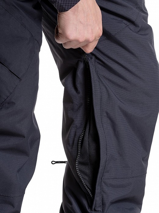 Kalhoty MEATFLY GHOST PANTS BLACK