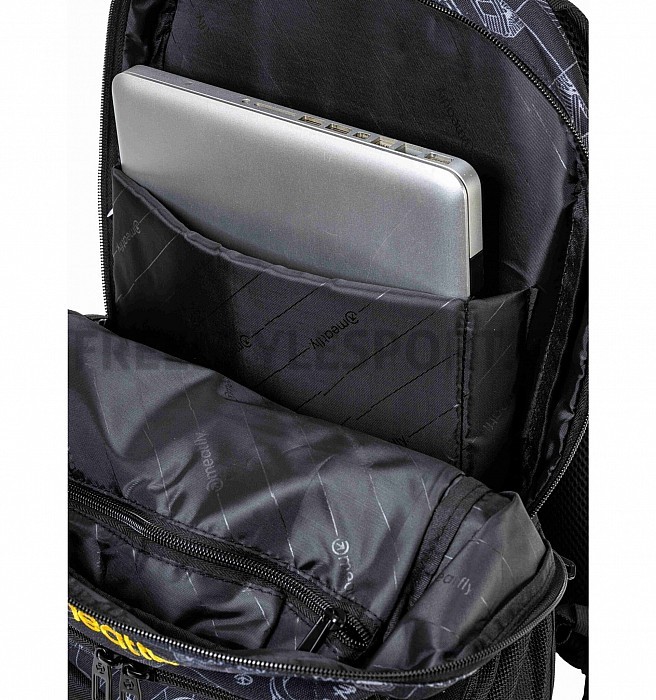 Batoh Meatfly BASEJUMPER 22 BLUEPRINT BLACK