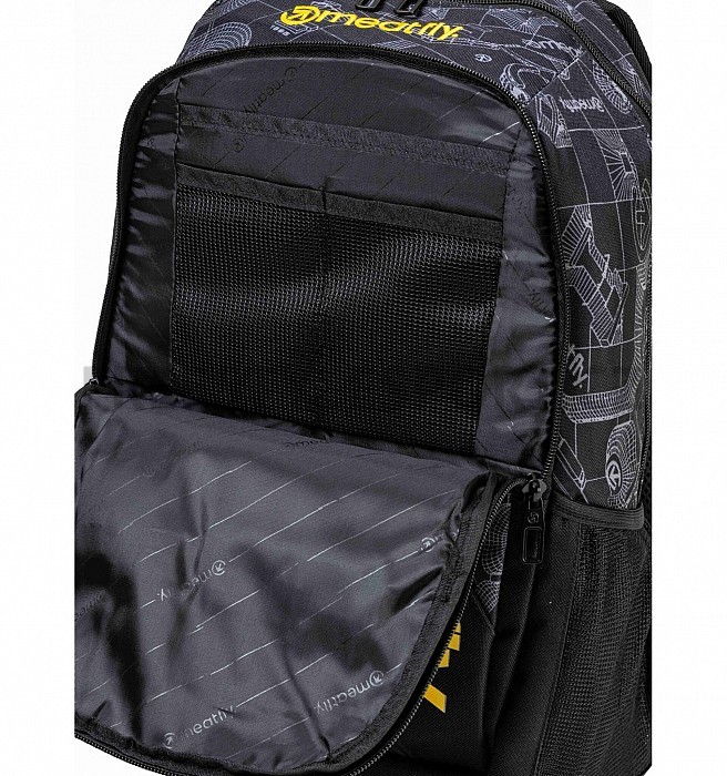 Batoh Meatfly BASEJUMPER 22 BLUEPRINT BLACK