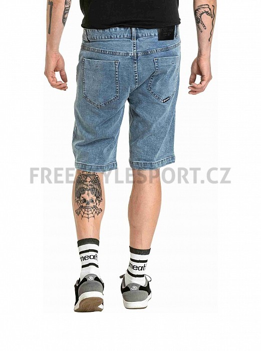 Kraťase pánské MEATFLY JUST 2.0 DENIM SHORTS DIRTY WASHED