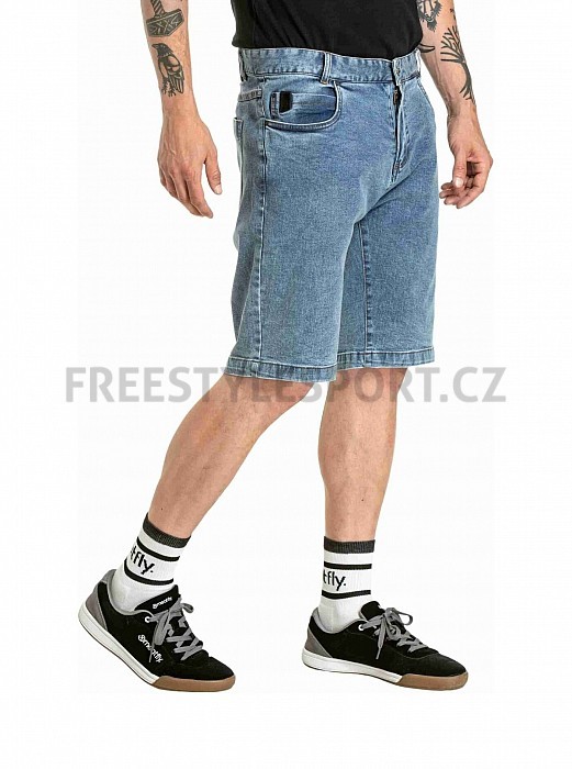 Kraťase pánské MEATFLY JUST 2.0 DENIM SHORTS DIRTY WASHED