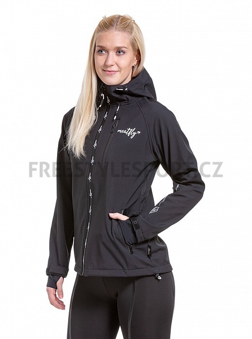 Dámská softshell bunda MEATFLY ZAJA BLACK