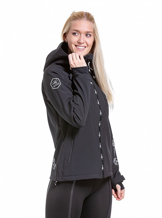 Dámská softshell bunda MEATFLY ZAJA BLACK
