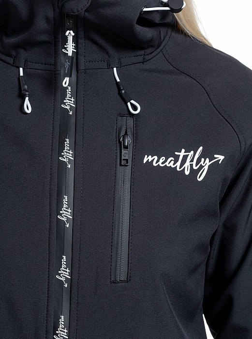 Dámská softshell bunda MEATFLY ZAJA BLACK