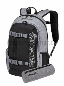 Batoh Meatfly BASEJUMPER 22 GREY HEATHER/BLACK