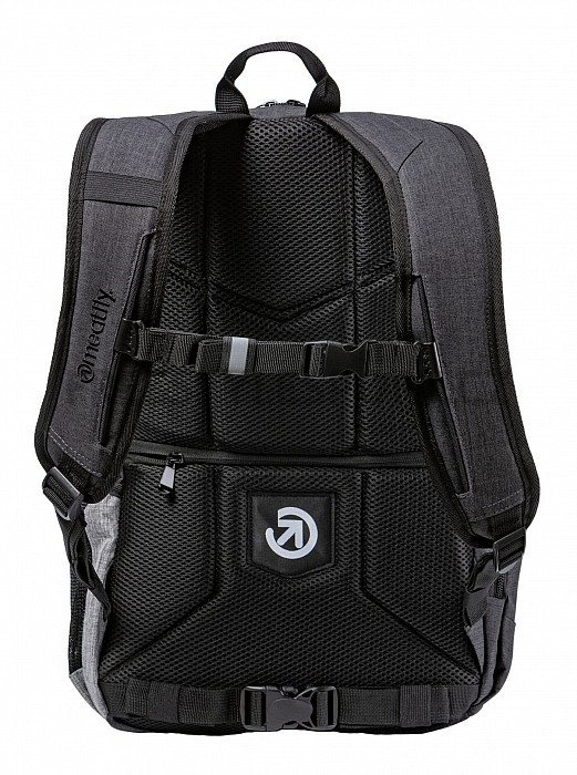 Batoh Meatfly BASEJUMPER 22 CHARCOAL HEATHER/GREY HEATHER