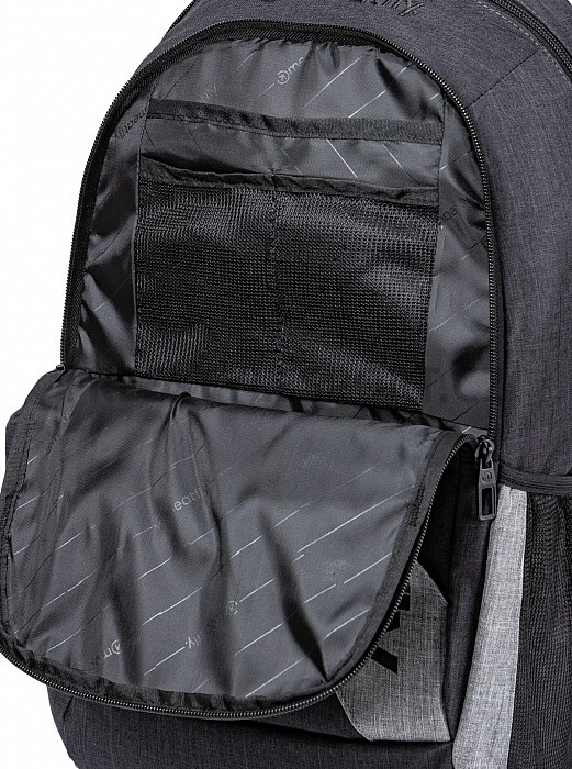 Batoh Meatfly BASEJUMPER 22 CHARCOAL HEATHER/GREY HEATHER