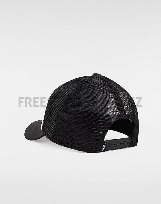 Kšiltovka VANS CLASSIC PATCH CURVED BILL TRUCKER BLACK/WHITE