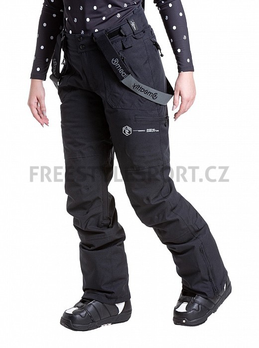 Dámské SNOWBOARD & SKI kalhoty MEATFLY FOXY BLACK