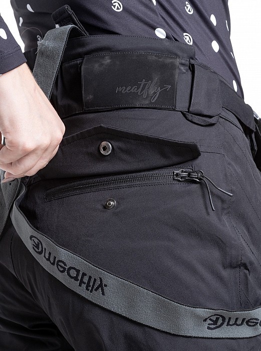 Dámské SNOWBOARD & SKI kalhoty MEATFLY FOXY BLACK