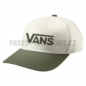 Kšiltovka VANS DROP V LOGO SNAPBACK GREEN BALSAM