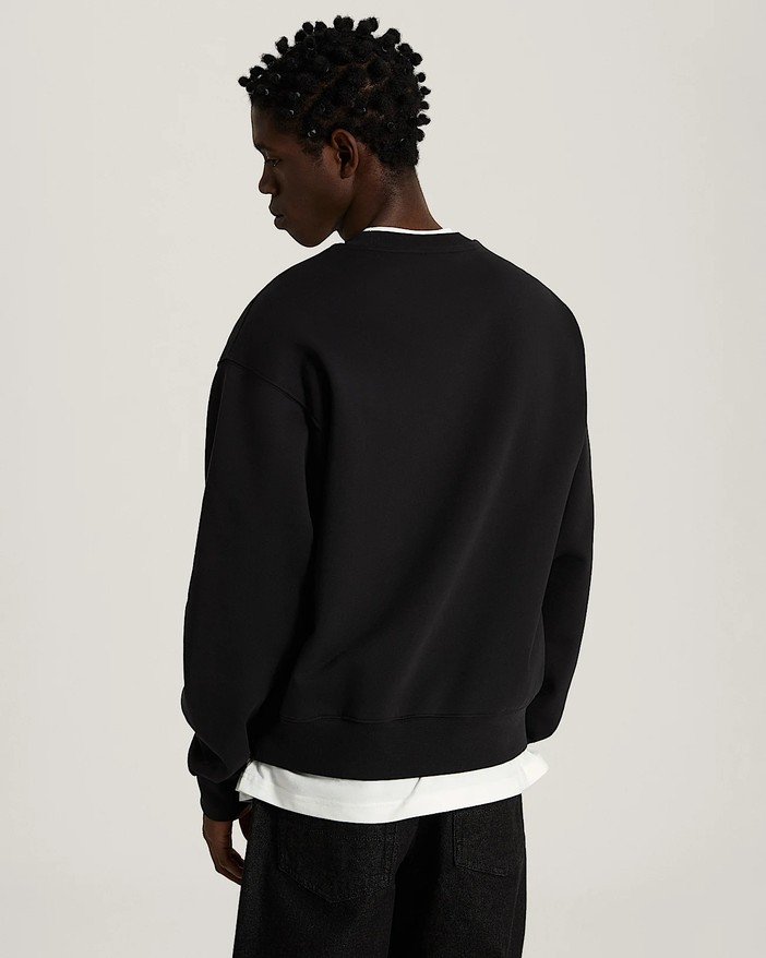 Mikina VANS LEFT CHEST CREW BLACK