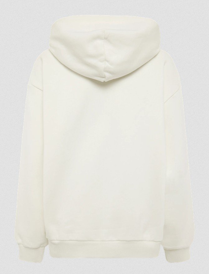 Mikina VANS OVAL LOGO RELAXED PULLOVER MARSMALLOW