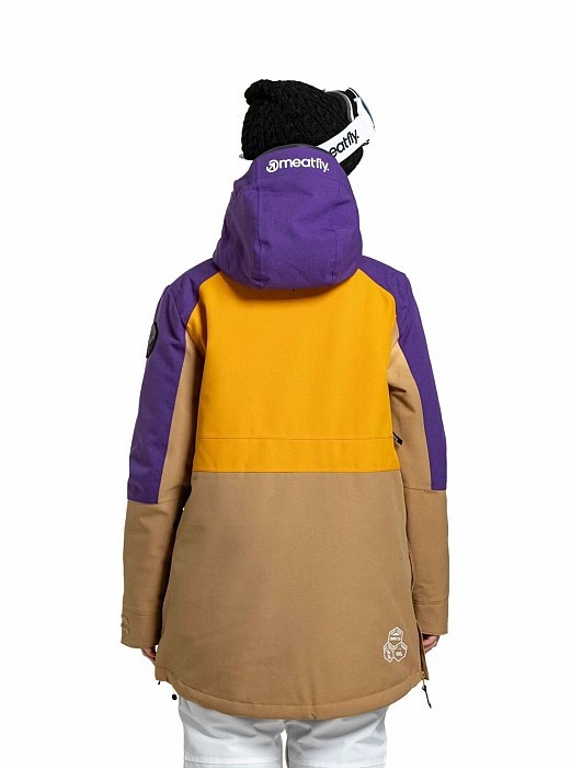 Dámská bunda MEATFLY AIKO SUNFLOWER/TAN