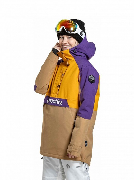 Dámská bunda MEATFLY AIKO SUNFLOWER/TAN
