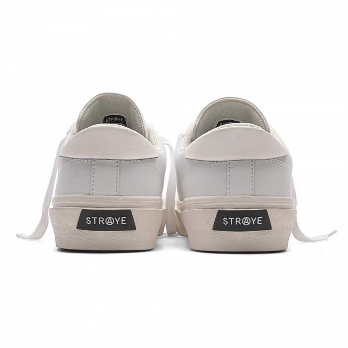 Tenisky STRAYE FOOTWEAR STANLEY WHITE/CREAM LEATHER