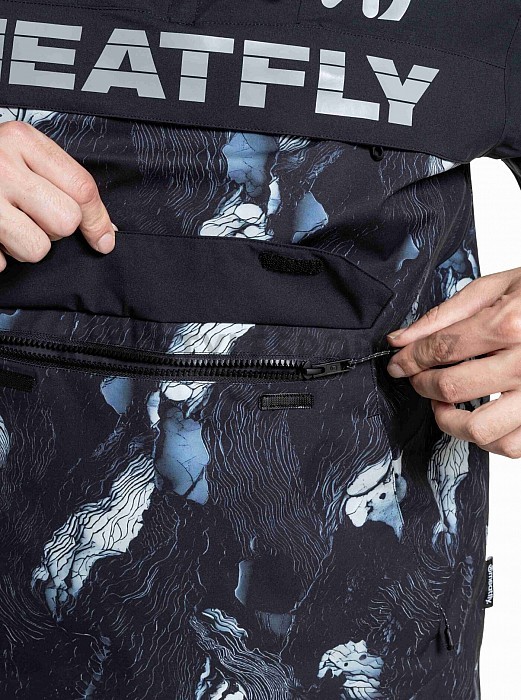 Bunda MEATFLY ZENITH JACKET 25/26 DEEP LAKE/BLACK