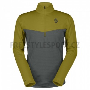 Mikina SCOTT PULLOVER M´s DEFINED LIGHT MEADOW GREEN/SHADDOW GREY