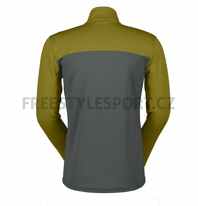 Mikina SCOTT PULLOVER M´s DEFINED LIGHT MEADOW GREEN/SHADDOW GREY