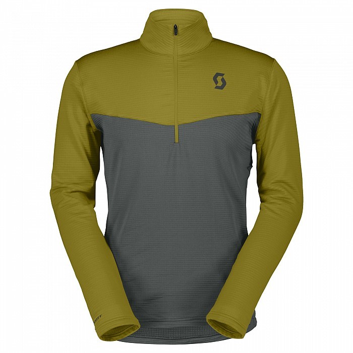 Mikina SCOTT PULLOVER M´s DEFINED LIGHT MEADOW GREEN/SHADDOW GREY