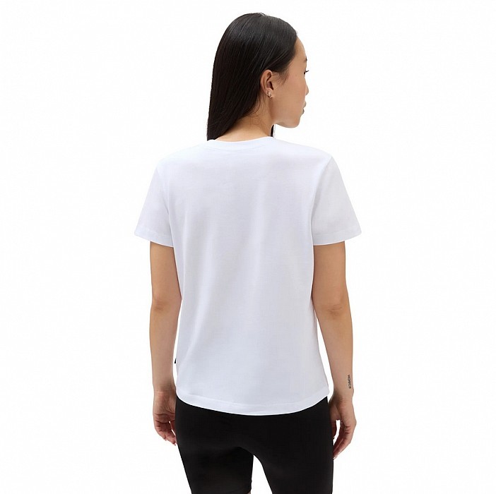 Triko VANS WM FLYING V CREW TEE WHITE
