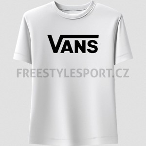Triko VANS WM FLYING V CREW TEE WHITE