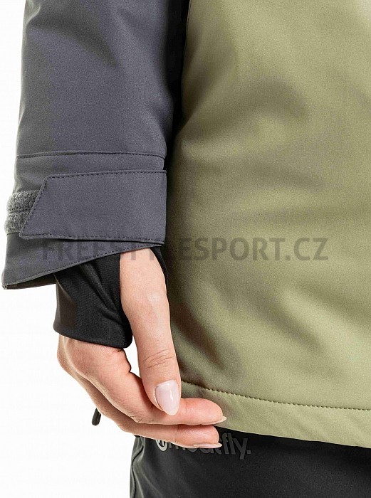 Bunda MEATFLY AIKO JACKET 25/26 OLIVE LIGHT/PURPLE LIGHT